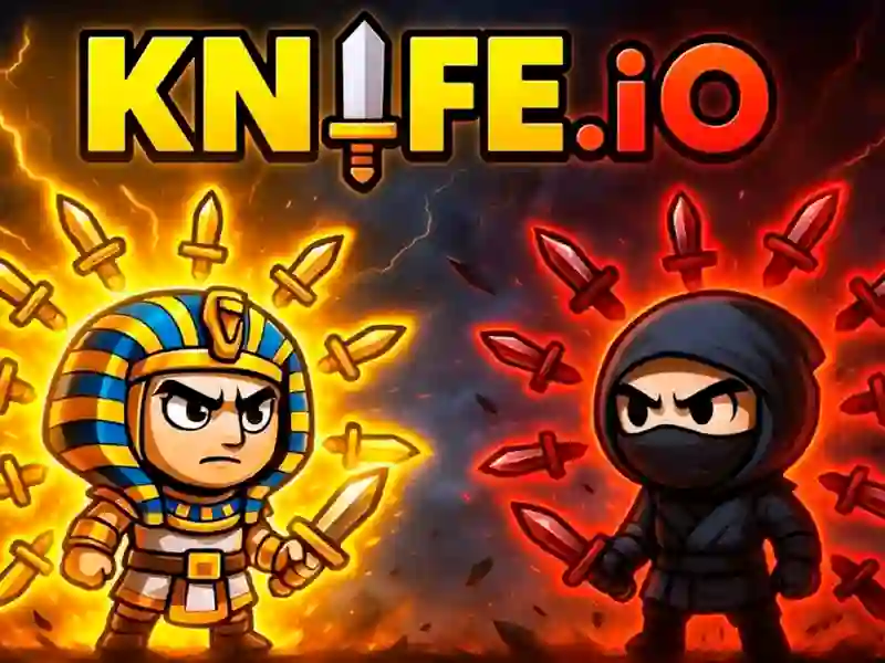 Žaidimas Knife.io internete