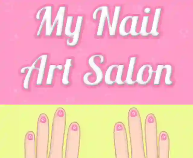 Žaidimas My Nail Art Salon internete