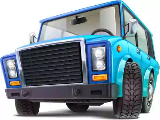 Žaidimas Cartoon Trucks Puzzle internete