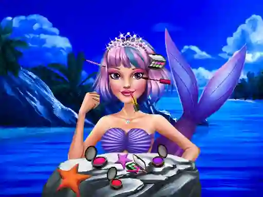 Žaidimas Mermaid Princess New Makeup internete