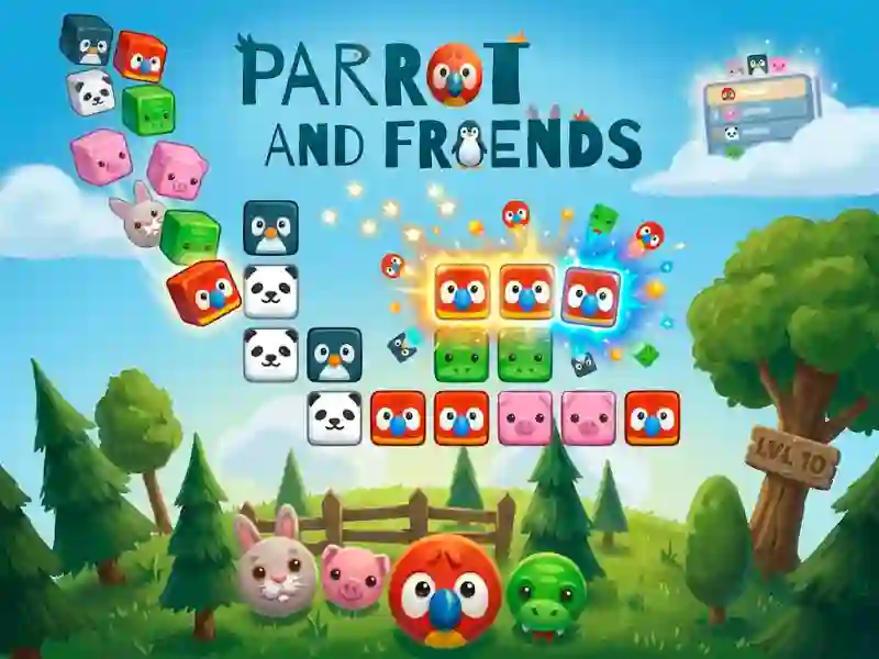 Žaidimas Parrot and Friends internete