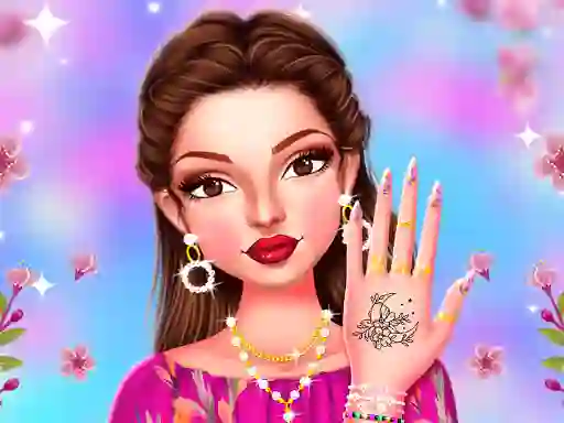 Žaidimas Celebrity Spring Manicure Design internete