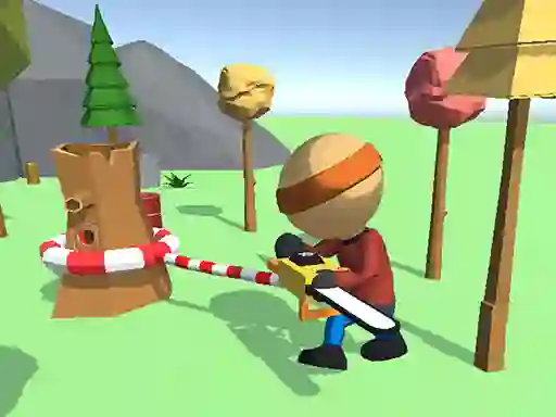 Žaidimas Wood Man Cutter internete