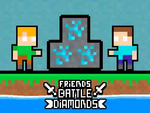 Žaidimas Friends Battle Diamonds internete