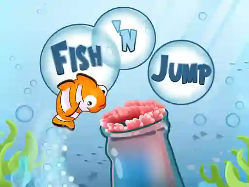 Žaidimas Fish and Jump internete
