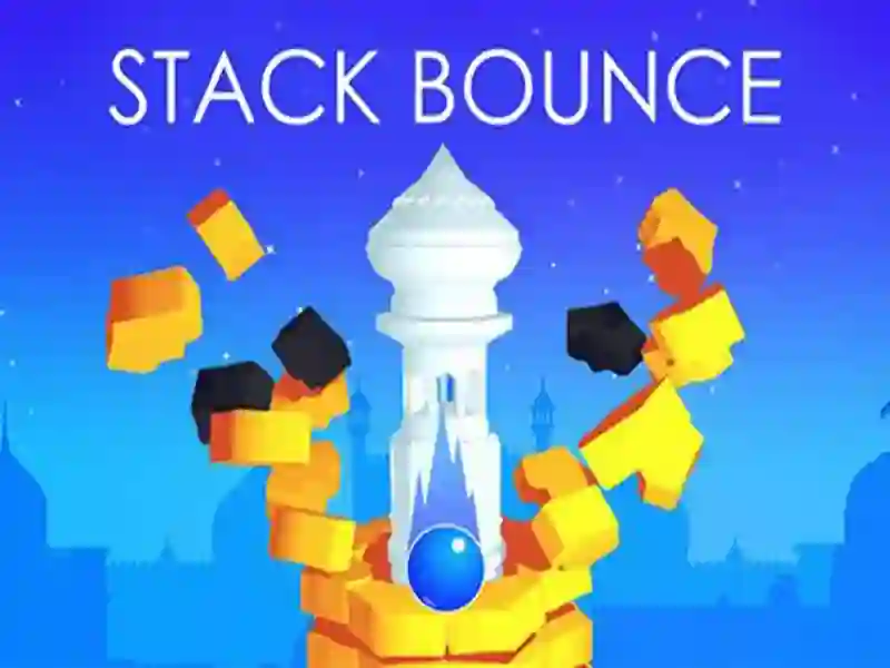 Žaidimas Stack Bounce internete
