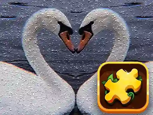 Žaidimas Swan Puzzle Challenge internete