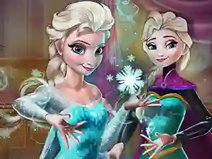 Žaidimas Elsa Secret Transform internete