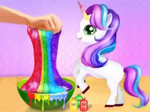 Žaidimas Unicorn Slime Maker internete