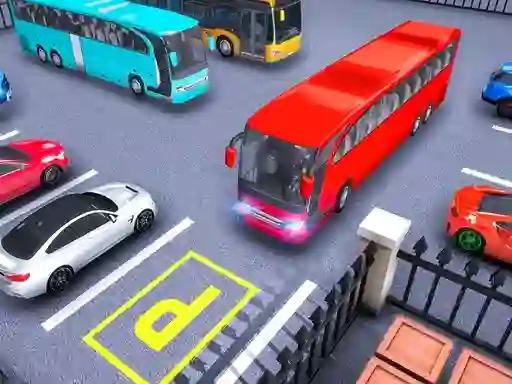 Žaidimas Real Bus Parking Pick and Drop internete