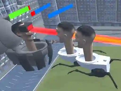 Žaidimas Merge Toilet Skib Fight internete