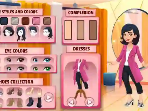 Žaidimas Girl Dressup Deluxe internete