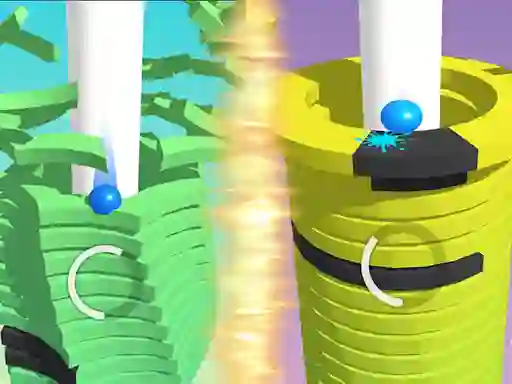 Žaidimas Stack Ball Helix internete