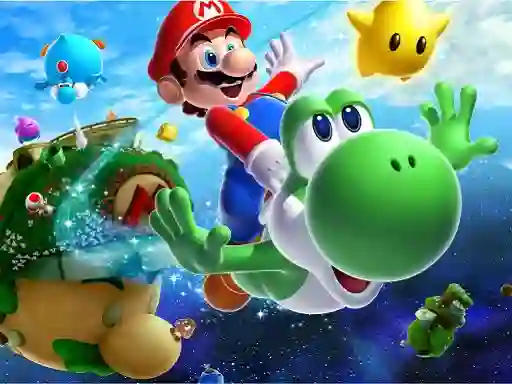 Žaidimas Super Mario Commander internete
