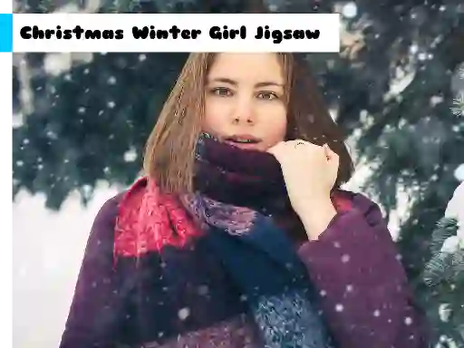 Žaidimas Christmas Winter Girl Jigsaw internete