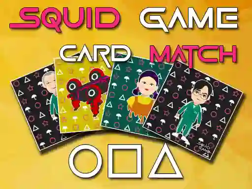 Žaidimas Squid Game Memory Card Match internete