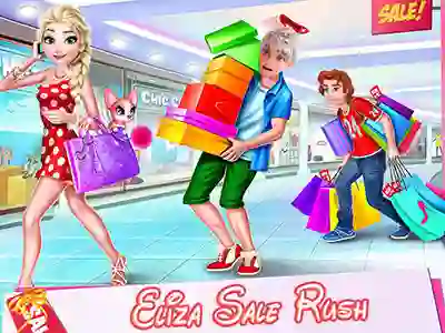 Žaidimas Eliza Sale Rush internete