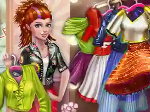 Žaidimas Sery Shopping Day Dolly Dress Up internete