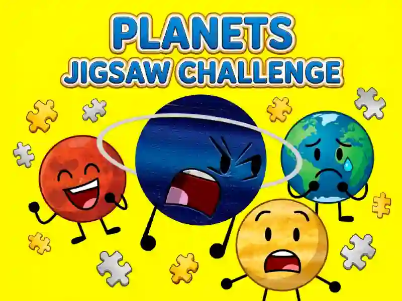 Žaidimas Planets Jigsaw Challenge internete