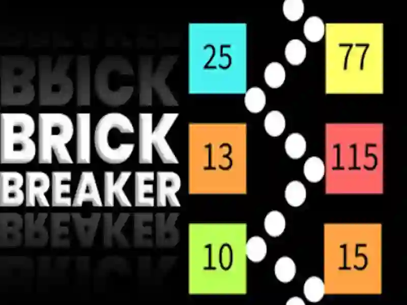 Žaidimas Brick breaker internete