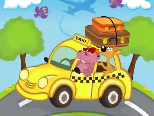 Žaidimas Animal Cars Match 3 internete