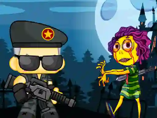 Žaidimas Zombie Shooter 2d internete