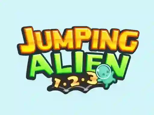Žaidimas Jumping Alien 1.2.3 internete