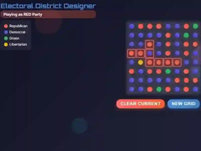 Žaidimas Gerrymandering Master internete