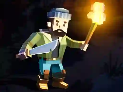 Žaidimas Cube Craft Survival internete
