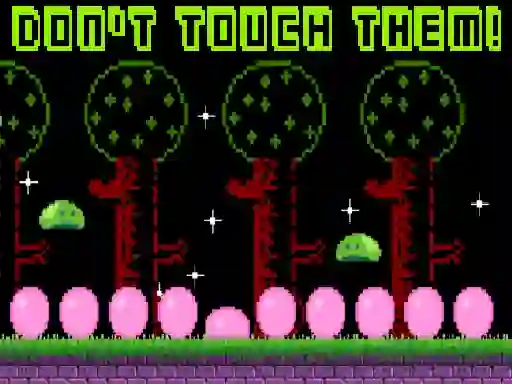 Žaidimas Don't touch them! internete