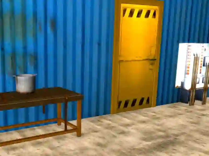 Žaidimas Blue Warehouse Escape internete