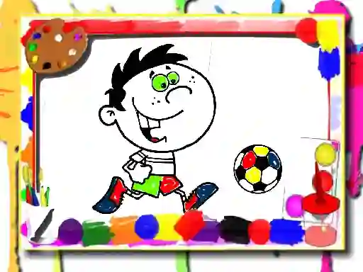 Žaidimas Football Coloring Time internete
