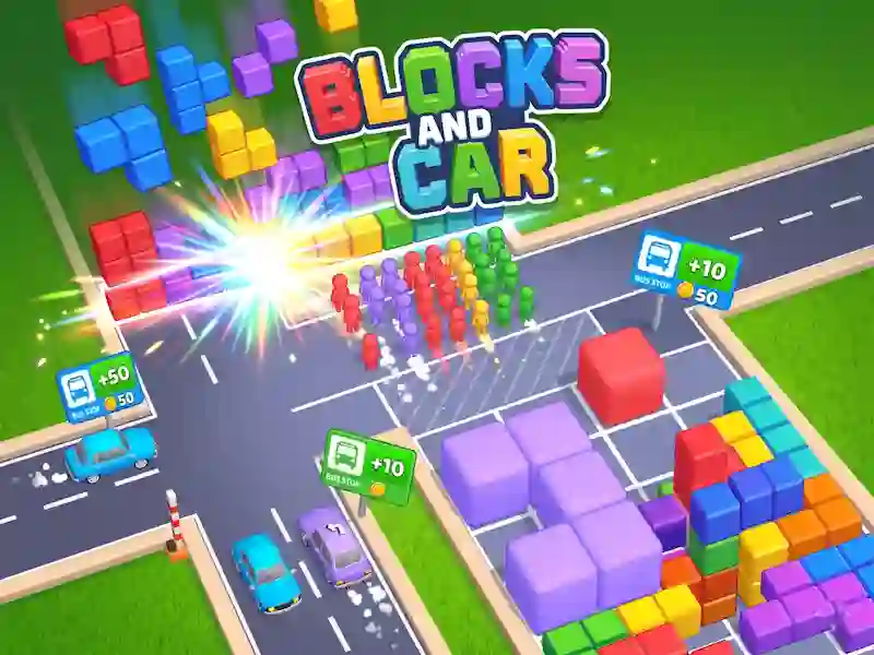 Žaidimas Blocks and Car internete