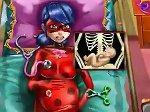 Žaidimas Pregnant Dotted Girl Emergency internete
