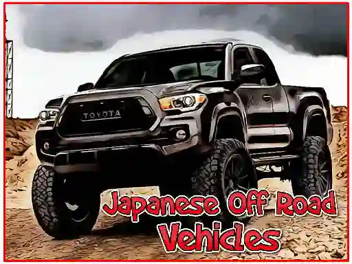Žaidimas Japanese Off Road Vehicles internete