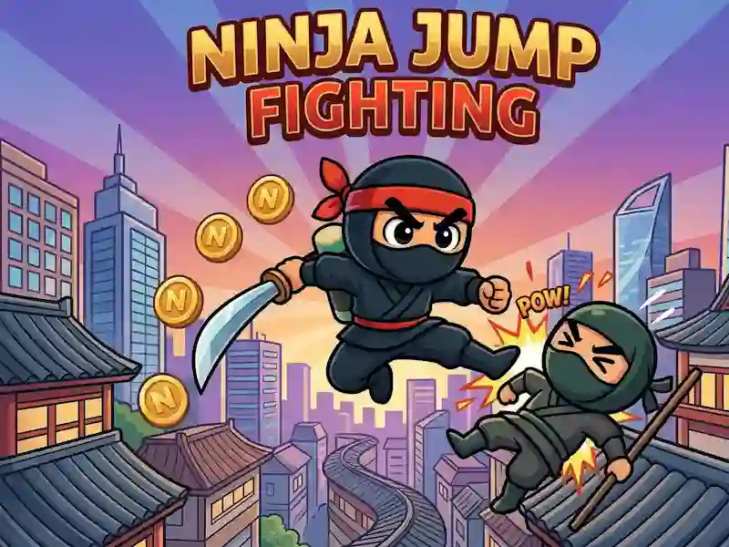 Žaidimas Ninja Jump fighting internete