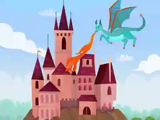 Žaidimas Little Baby Dragons Memory internete