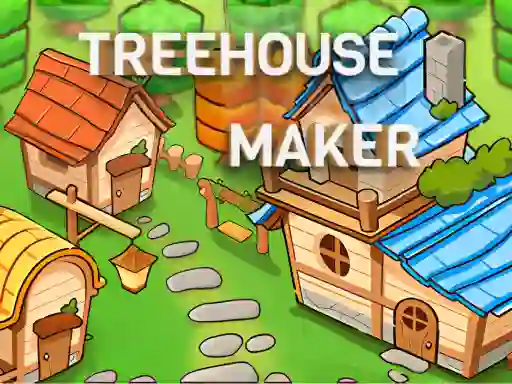 Žaidimas Treehouses maker internete