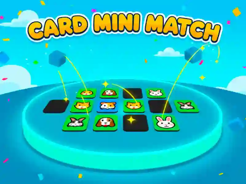 Žaidimas Card Mini Match internete