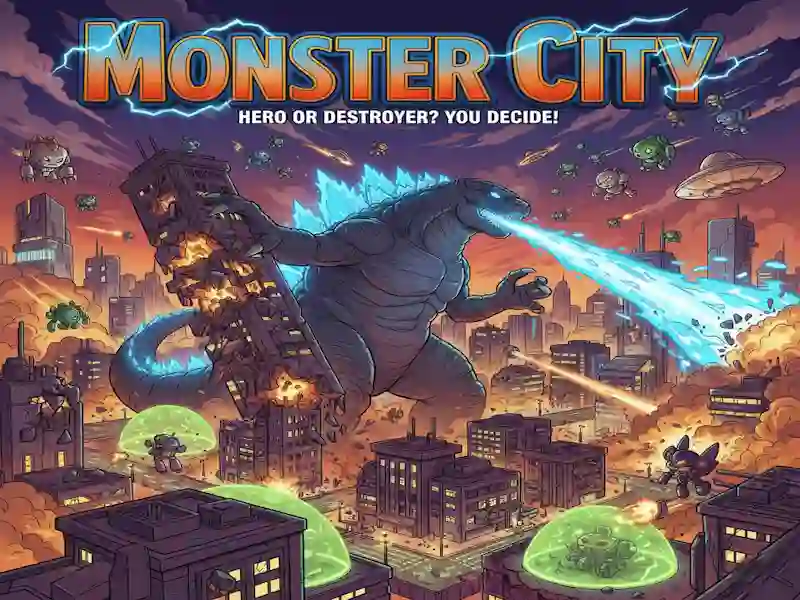Žaidimas Monster City internete