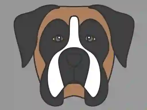 Žaidimas Doggy Face Coloring internete