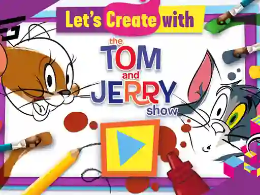 Žaidimas Lets Create with Tom and Jerry internete