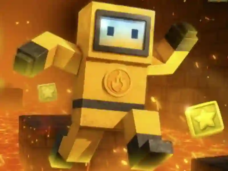 Žaidimas Lava Blox internete