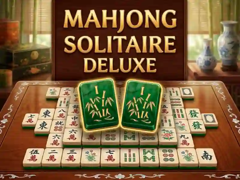 Žaidimas Mahjong Solitaire Deluxe internete