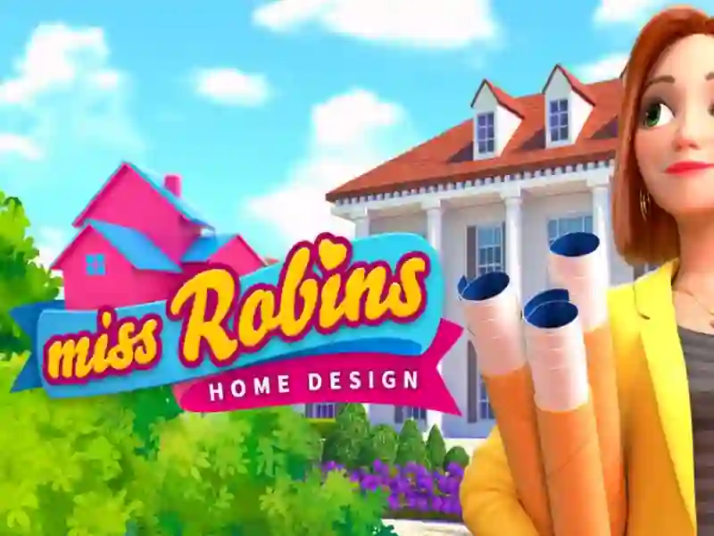 Žaidimas Miss Robins Home Design internete