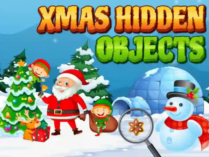 Žaidimas Xmas hidden objects internete