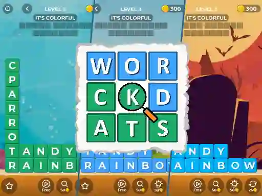 Žaidimas Word Stack internete