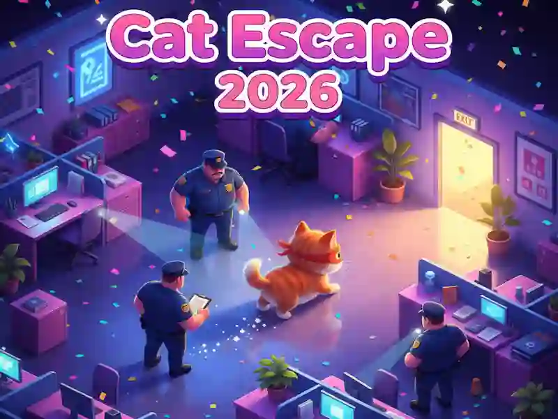 Žaidimas Cat Escape 2026 internete