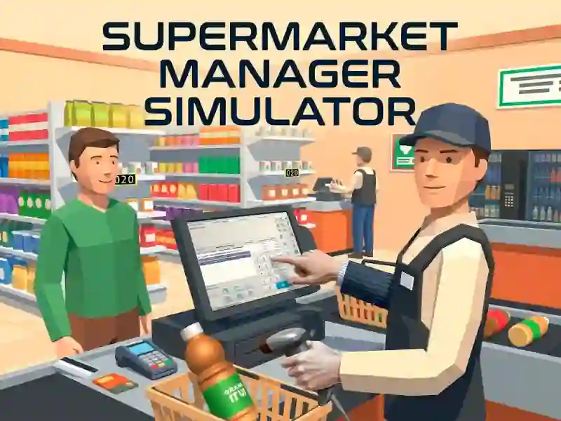 Žaidimas Supermarket Manager Simulator internete
