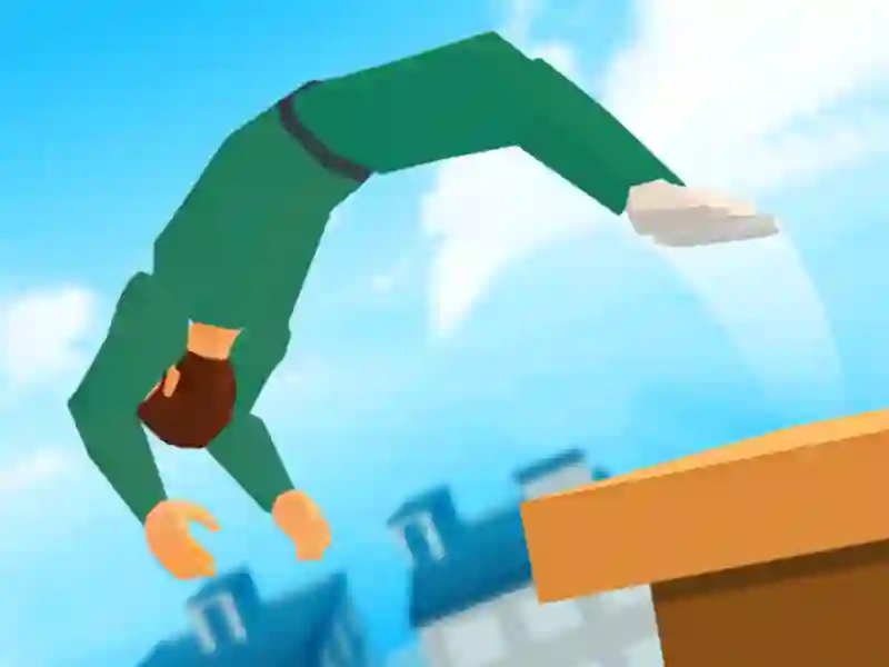 Žaidimas Crazy Backflip 3D internete
